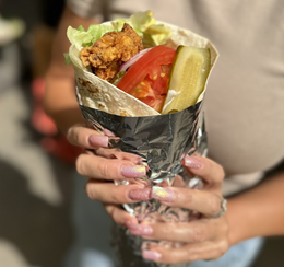 WRAP Z SOCZYSTYM KURCZAKIEM